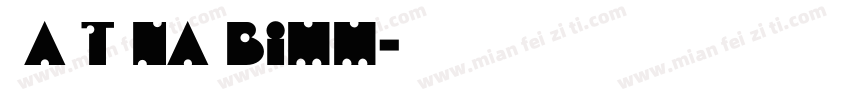 post no bill字体转换